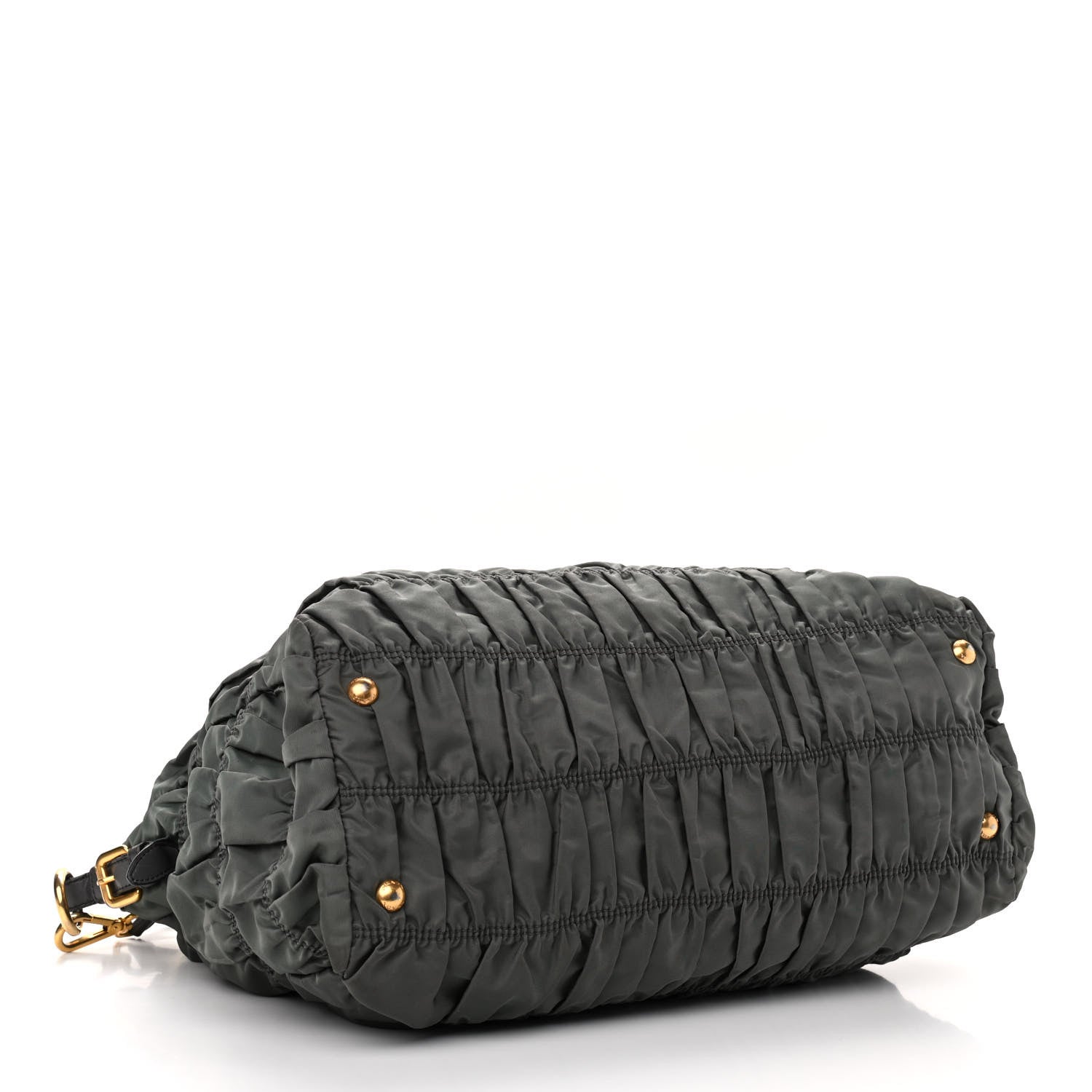 Prada Tessuto Nylon Gaufre Tote Fumo 4 of 18