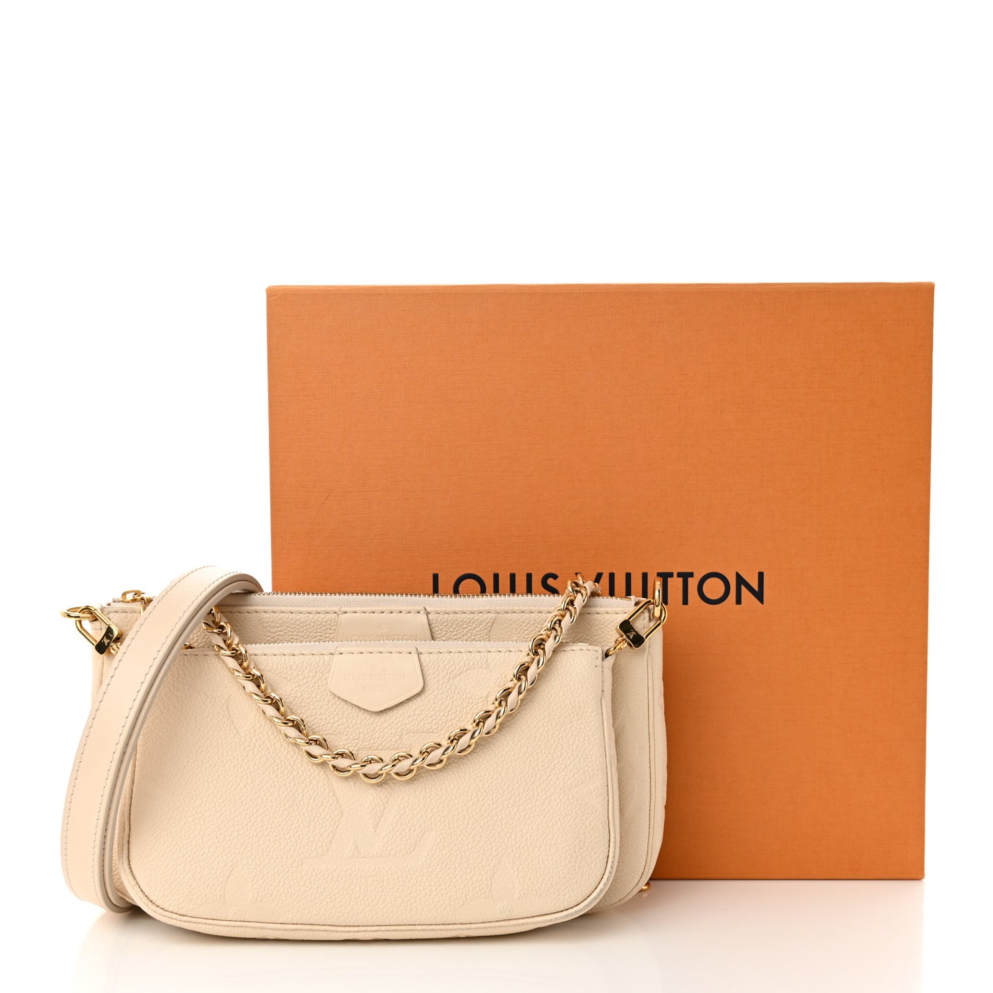 Empreinte Monogram Giant Multi Pochette Accessories Cream