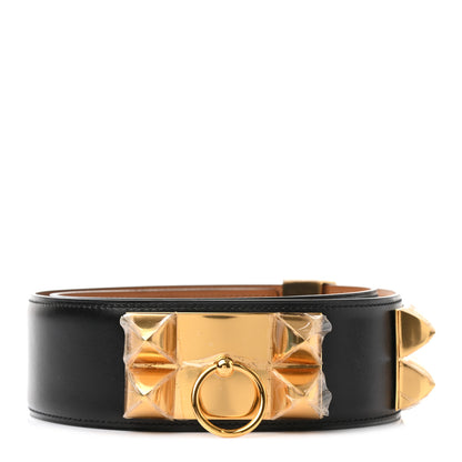 Hermes Box Collier De Chien CDC Belt 70 Black 1 of 6