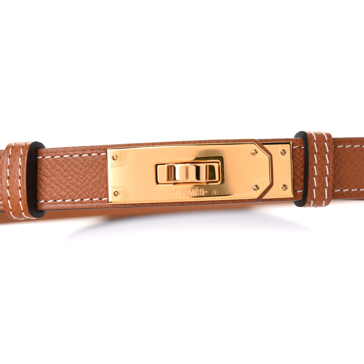 Epsom Kelly Belt Gold