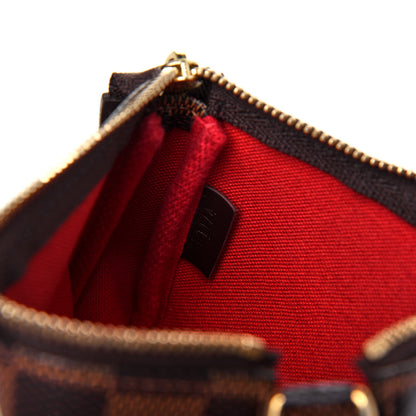 Louis Vuitton Damier Ebene Mini Pochette Accessories 7 of 10