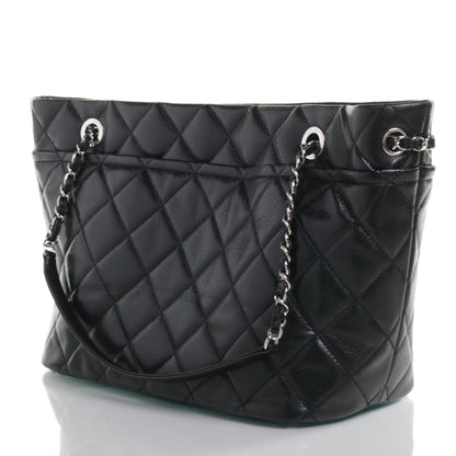 Chanel Caviar CC Timeless Tote Black 3 of 7