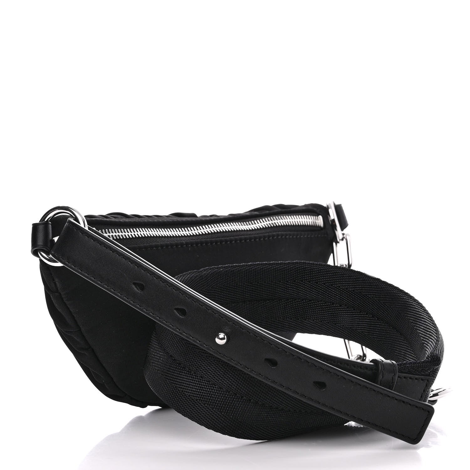 Alexander Wang Nylon Logo Printed Belt Bag Black 3 of 9