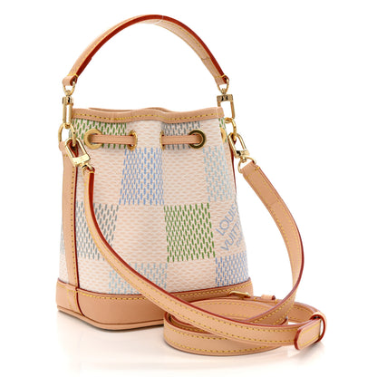 Louis Vuitton Damierlicious Nano Noe Pistachio Green 3 of 9