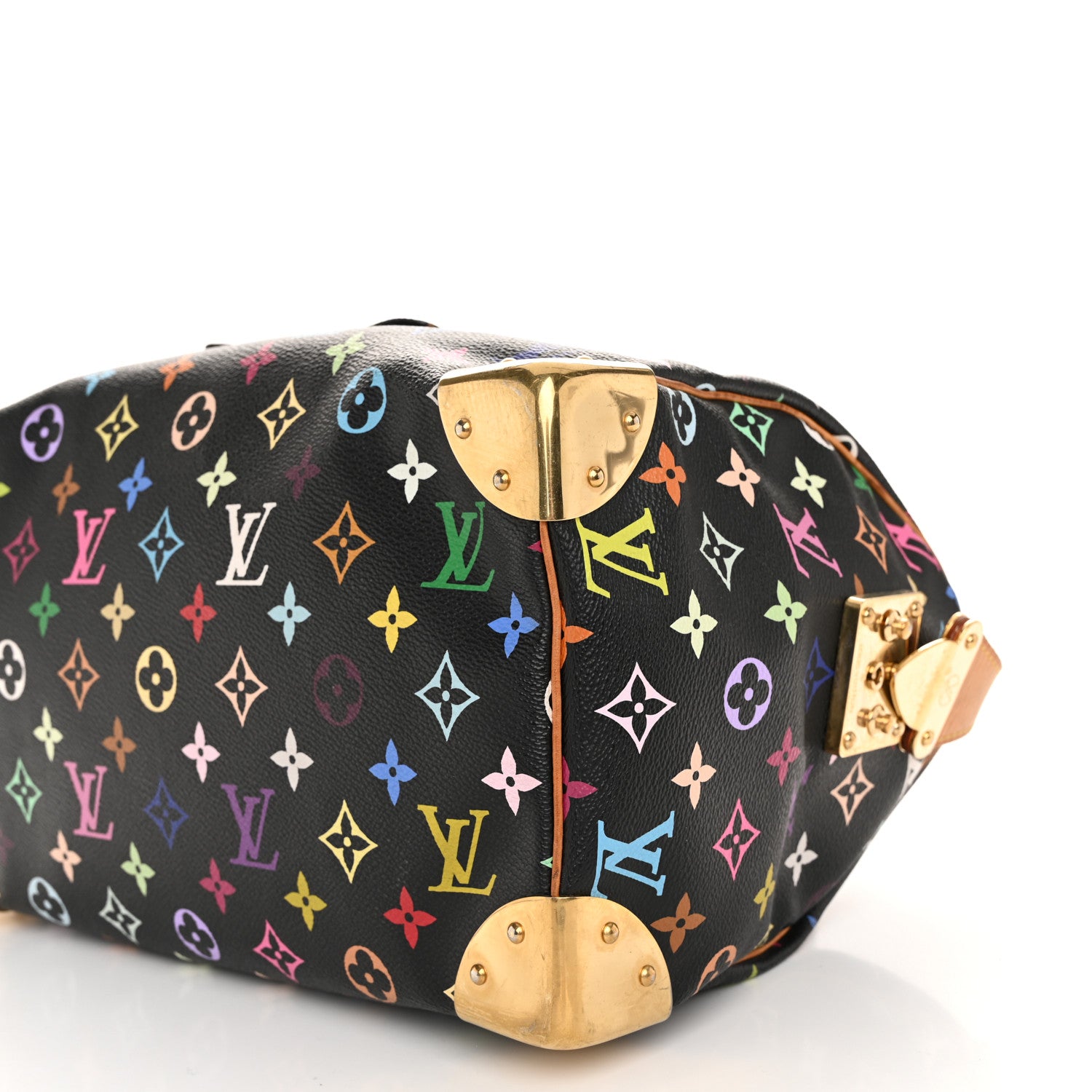 Louis Vuitton Monogram Multicolor Speedy 30 Black 9 of 13
