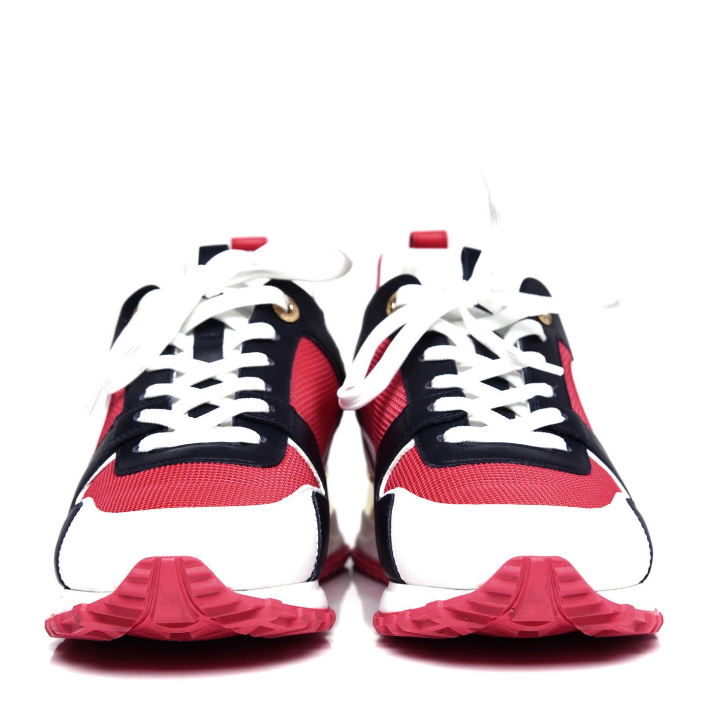 Calfskin Run Away Sneakers 37.5 Framboise Pink