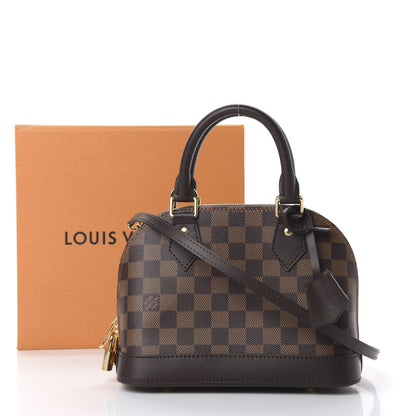 Louis Vuitton Damier Ebene Alma BB 10 of 10