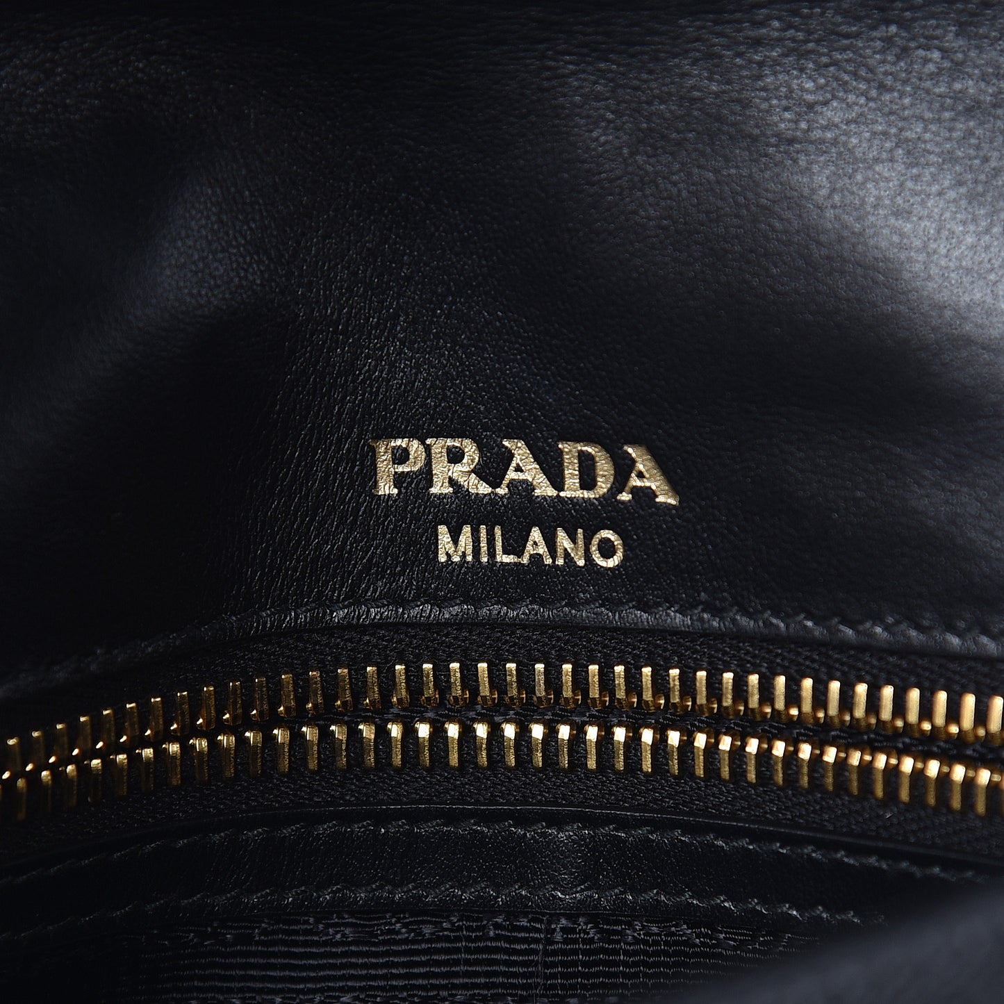 Saffiano Flap Shoulder Bag Black