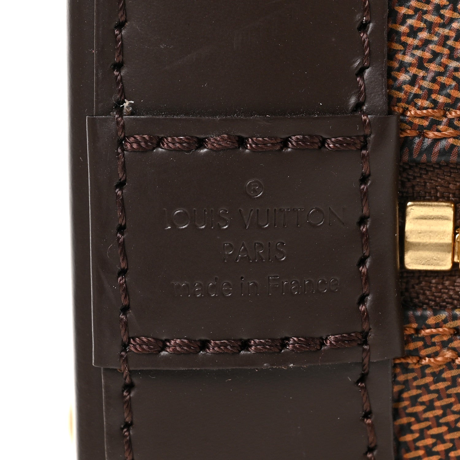 Louis Vuitton Damier Ebene Alma BB 6 of 8