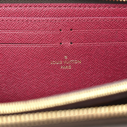 Louis Vuitton Monogram Clemence Wallet Fuchsia 6 of 6