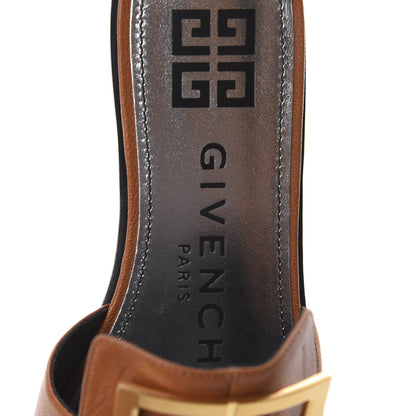 Givenchy Goatskin 4G Flat Sandals 35 Brown 6 of 7
