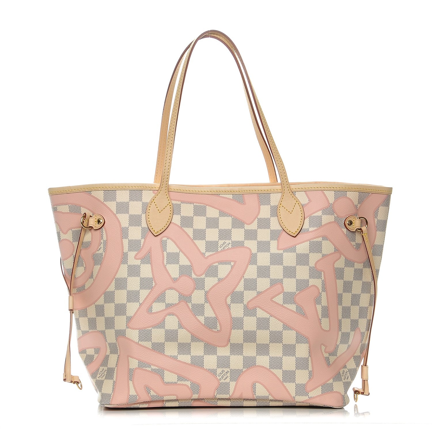 Louis Vuitton Damier Azur Tahitienne Neverfull MM 1 of 8
