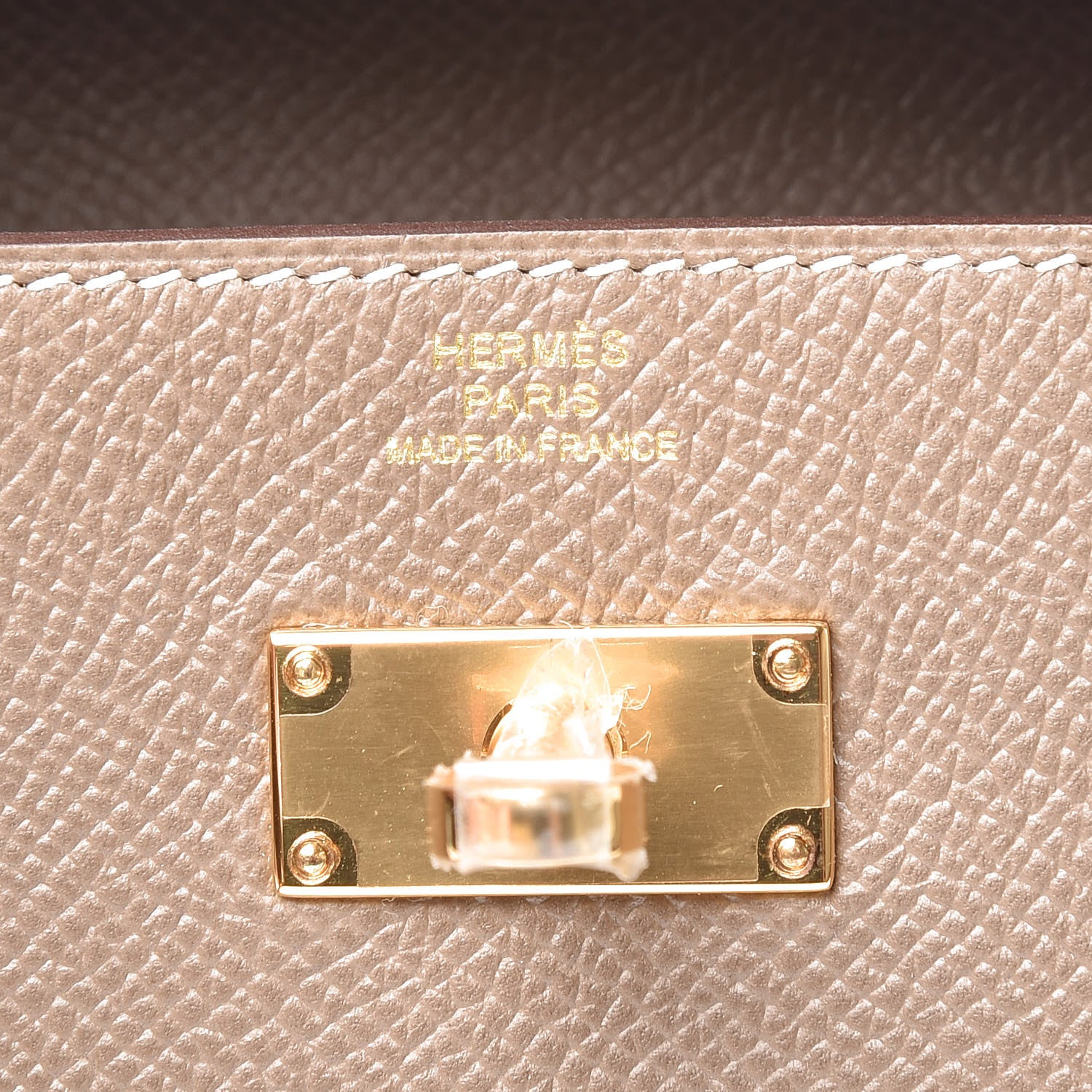 Hermes Epsom Kelly Longue Wallet Etoupe 6 of 8