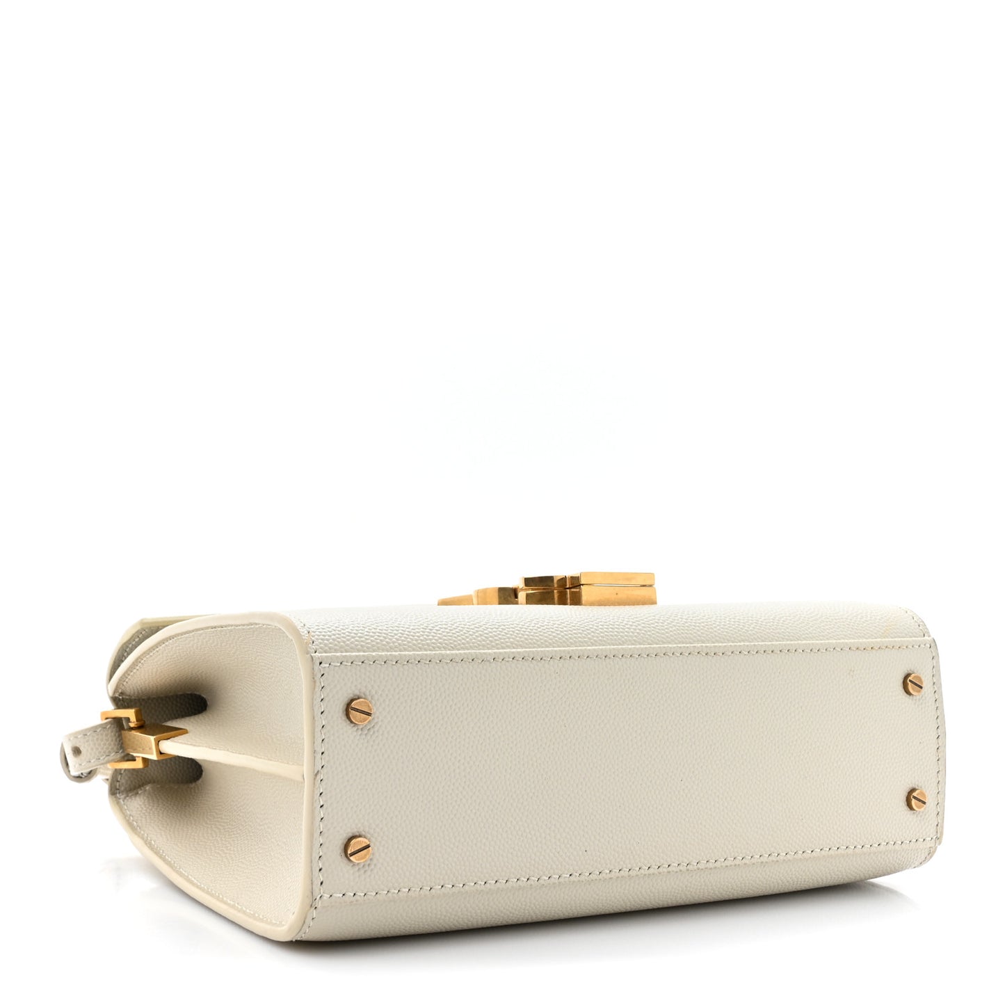 Grain de Poudre Mini Classic Monogram Cassandra Top Handle Vintage White