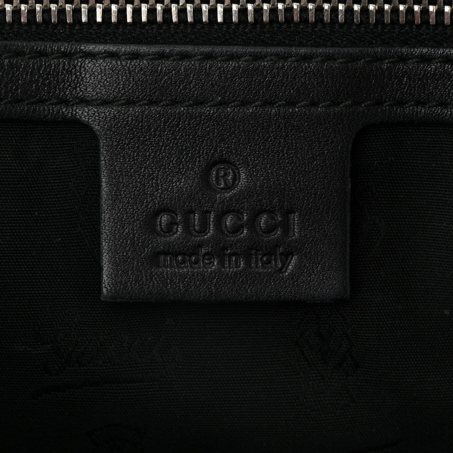 Gucci Guccissima Medium GG Twins Shoulder Bag Black 6 of 11