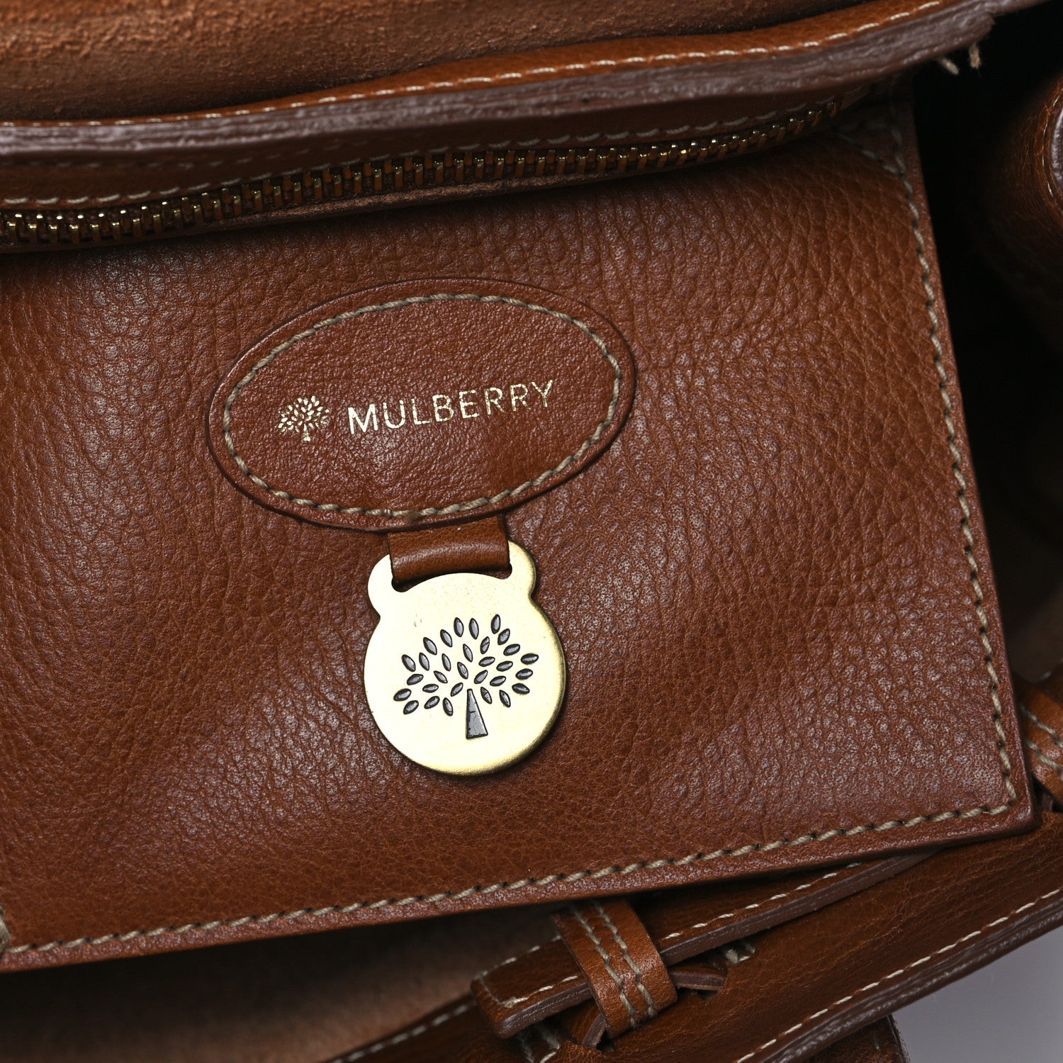 Mulberry Natural Vegetable Tanned Bayswater Oak 6 of 15