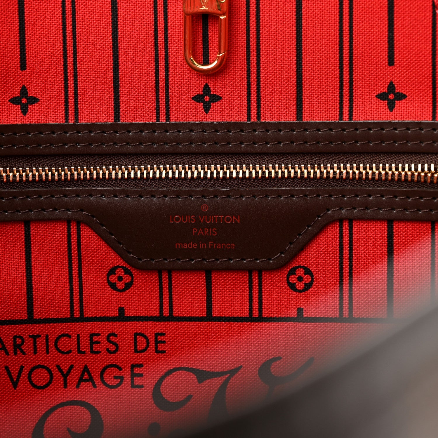 Louis Vuitton Damier Ebene Neverfull MM 6 of 10
