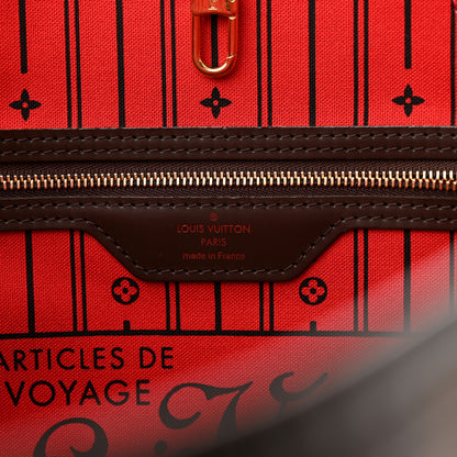Louis Vuitton Damier Ebene Neverfull MM 6 of 10