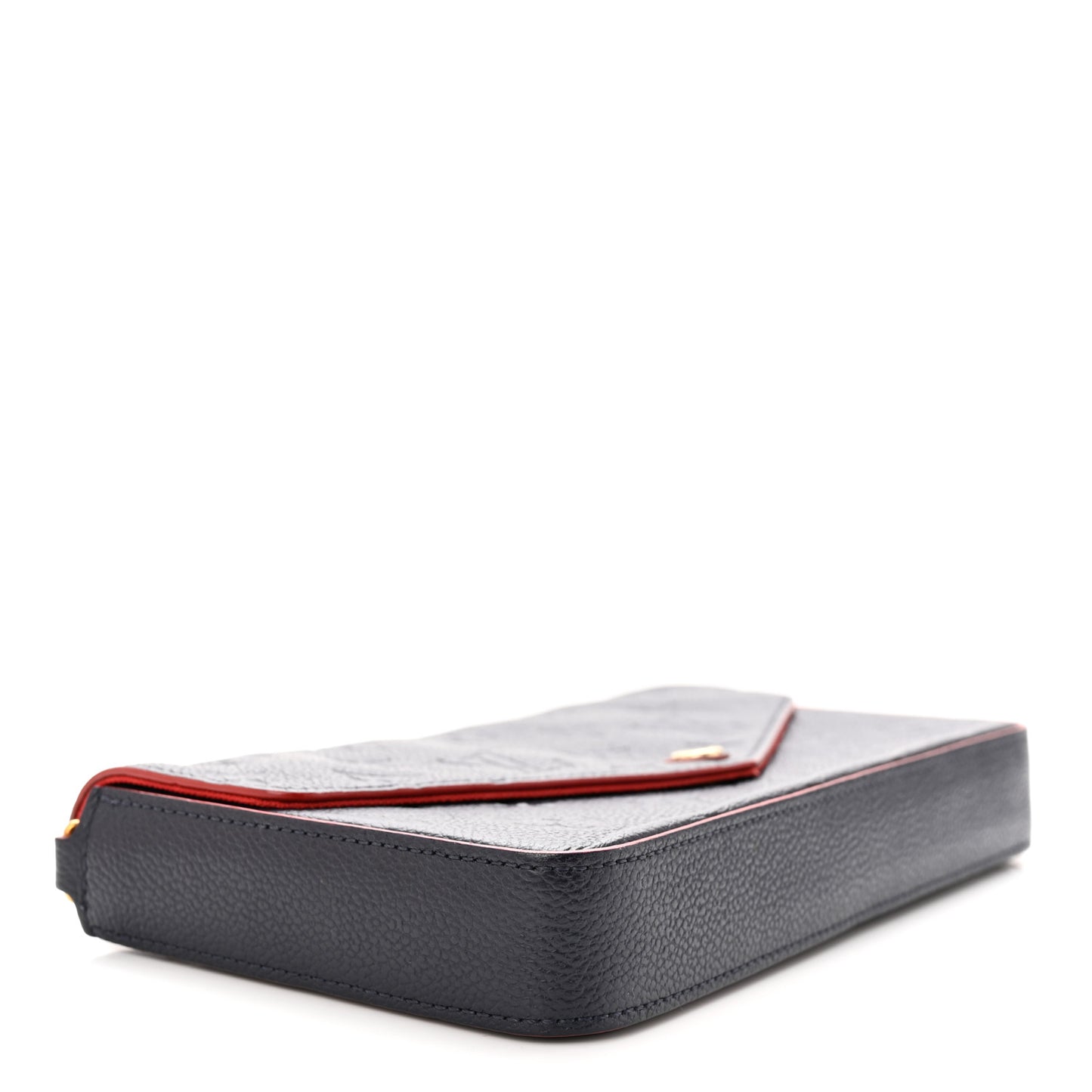 Empreinte Pochette Felicie Chain Wallet Marine Rouge