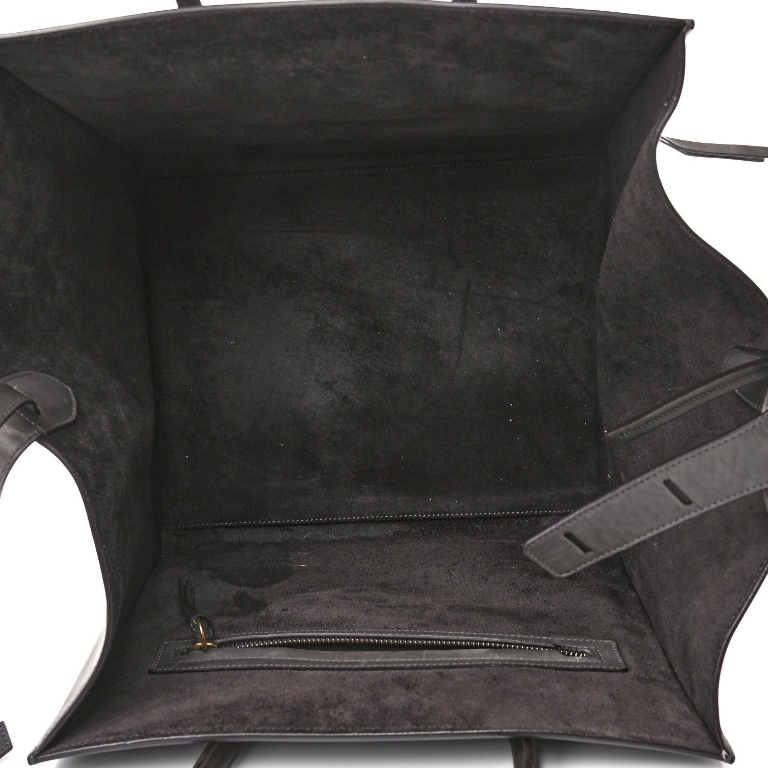 Celine Smooth Calfskin Medium Phantom Luggage Grey 5 of 26