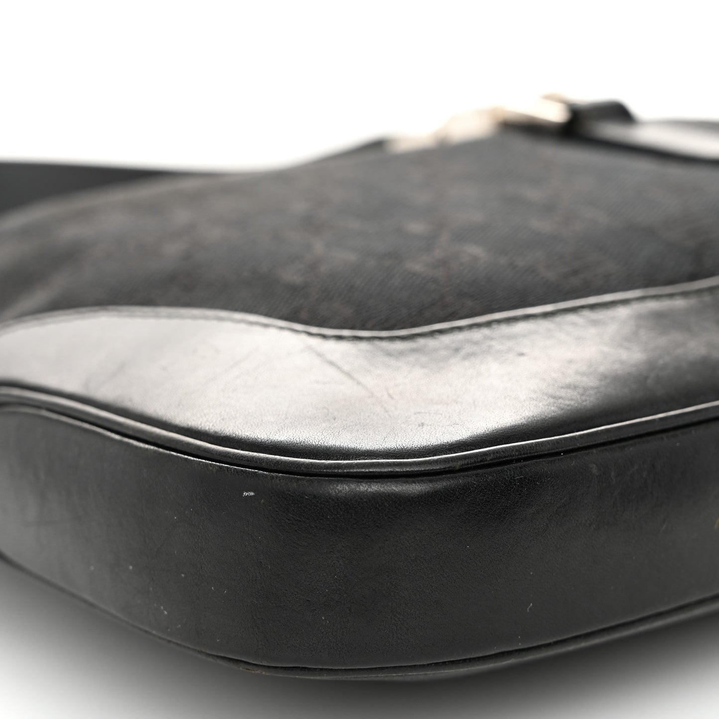 Monogram Small Jackie O Hobo Black