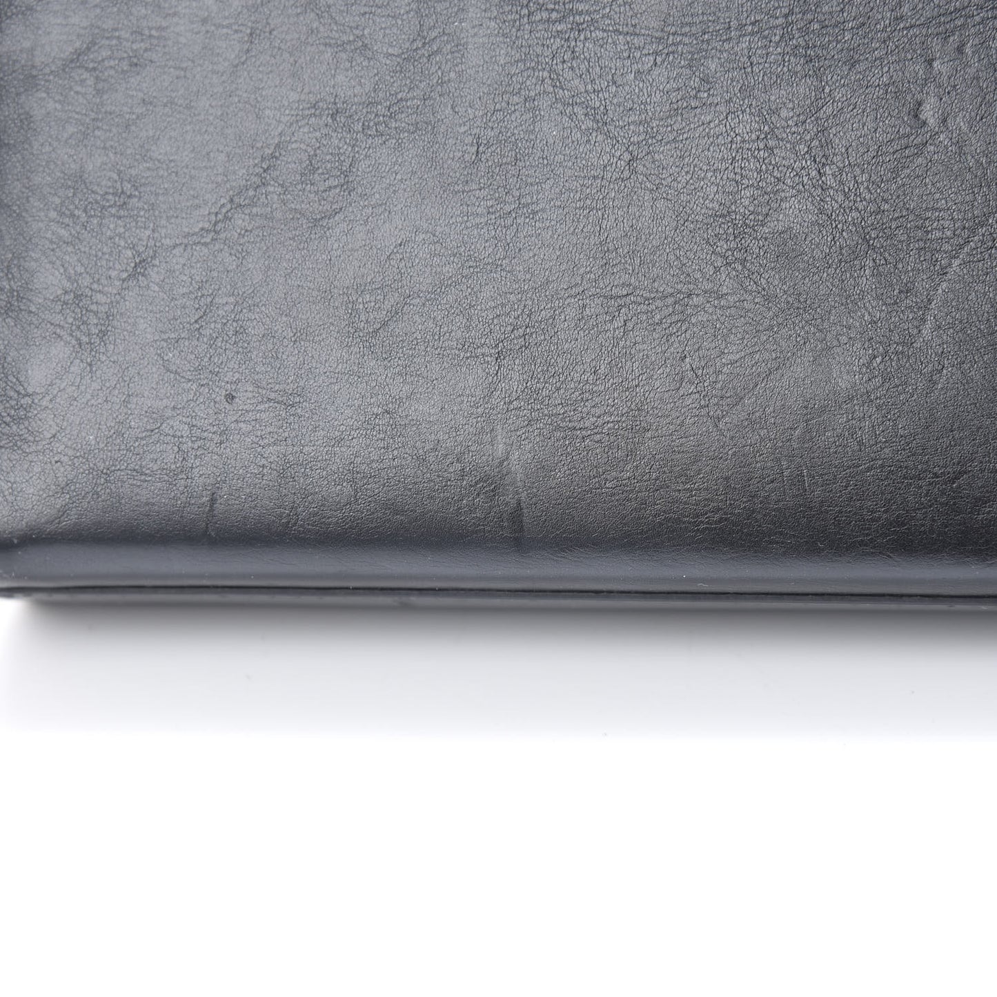 Calfskin Rope Monogram Cassandre Clutch Black