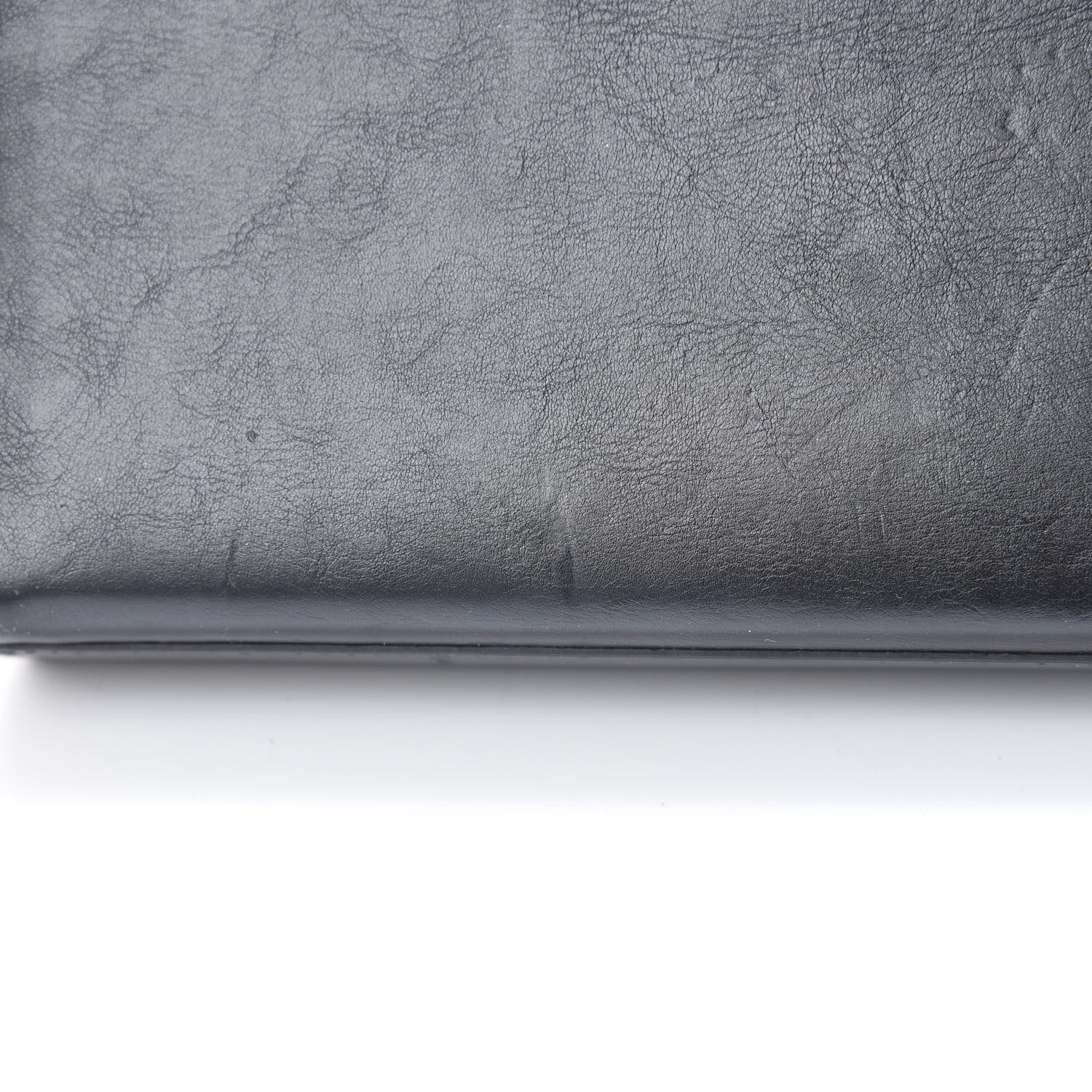 Saint Laurent Calfskin Rope Monogram Cassandre Clutch Black 14 of 14