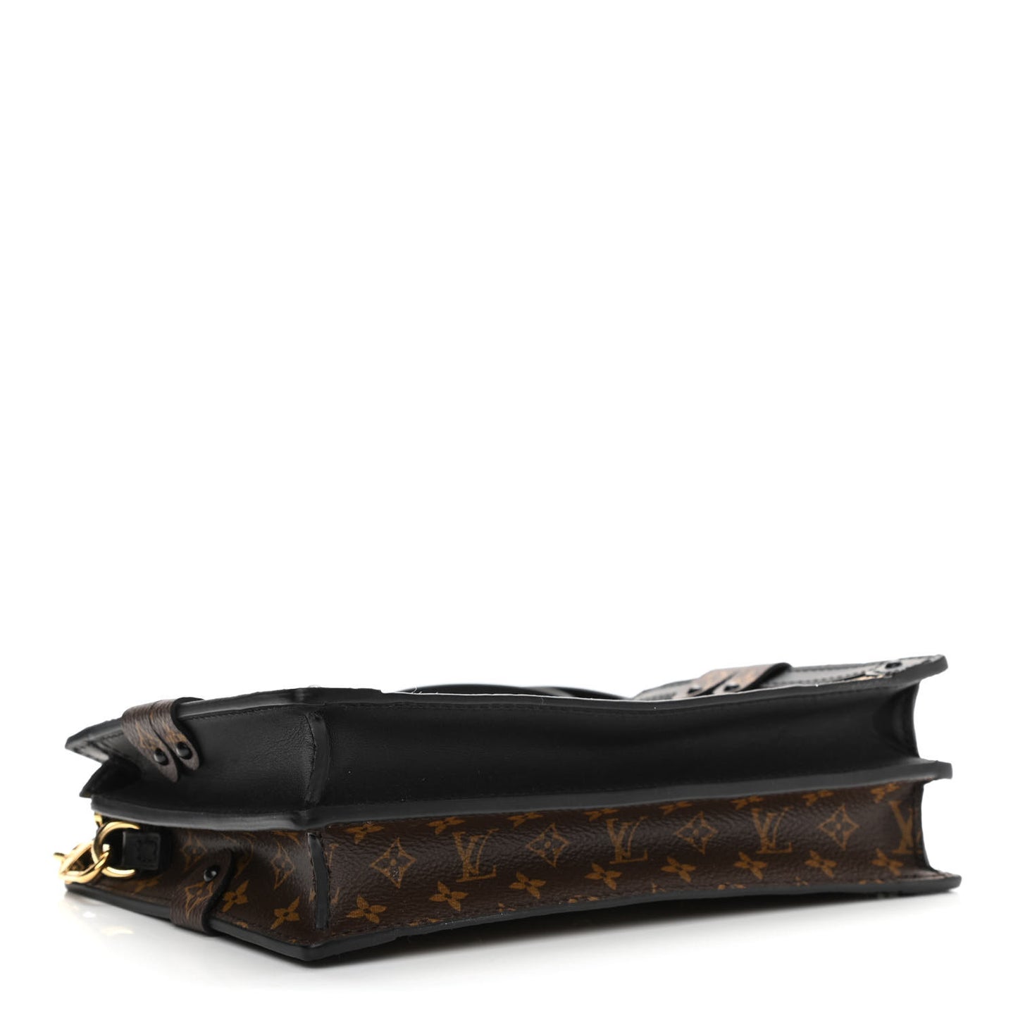 Reverse Monogram Trunk Clutch