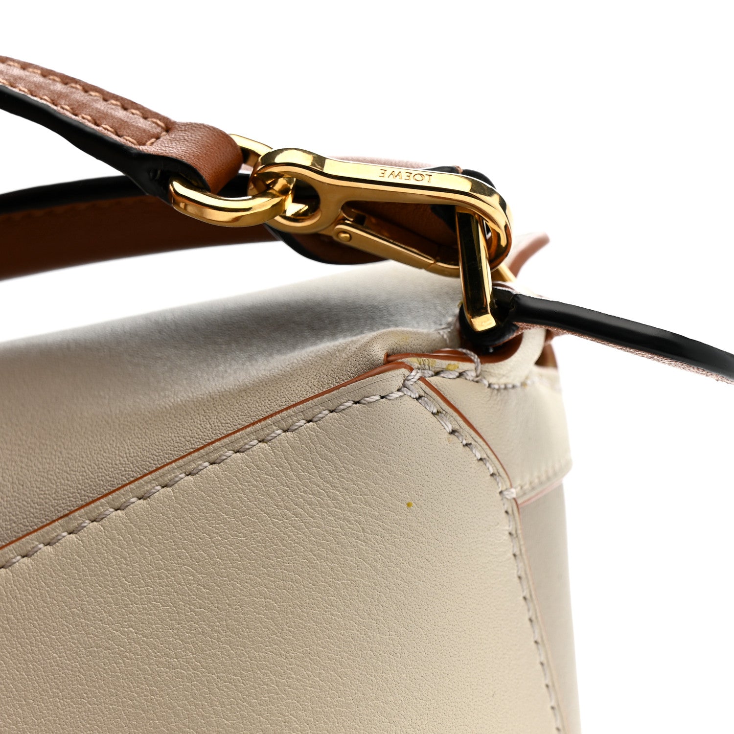 Loewe Calfskin Mini Puzzle Edge Bag Ghost Soft White 13 of 13