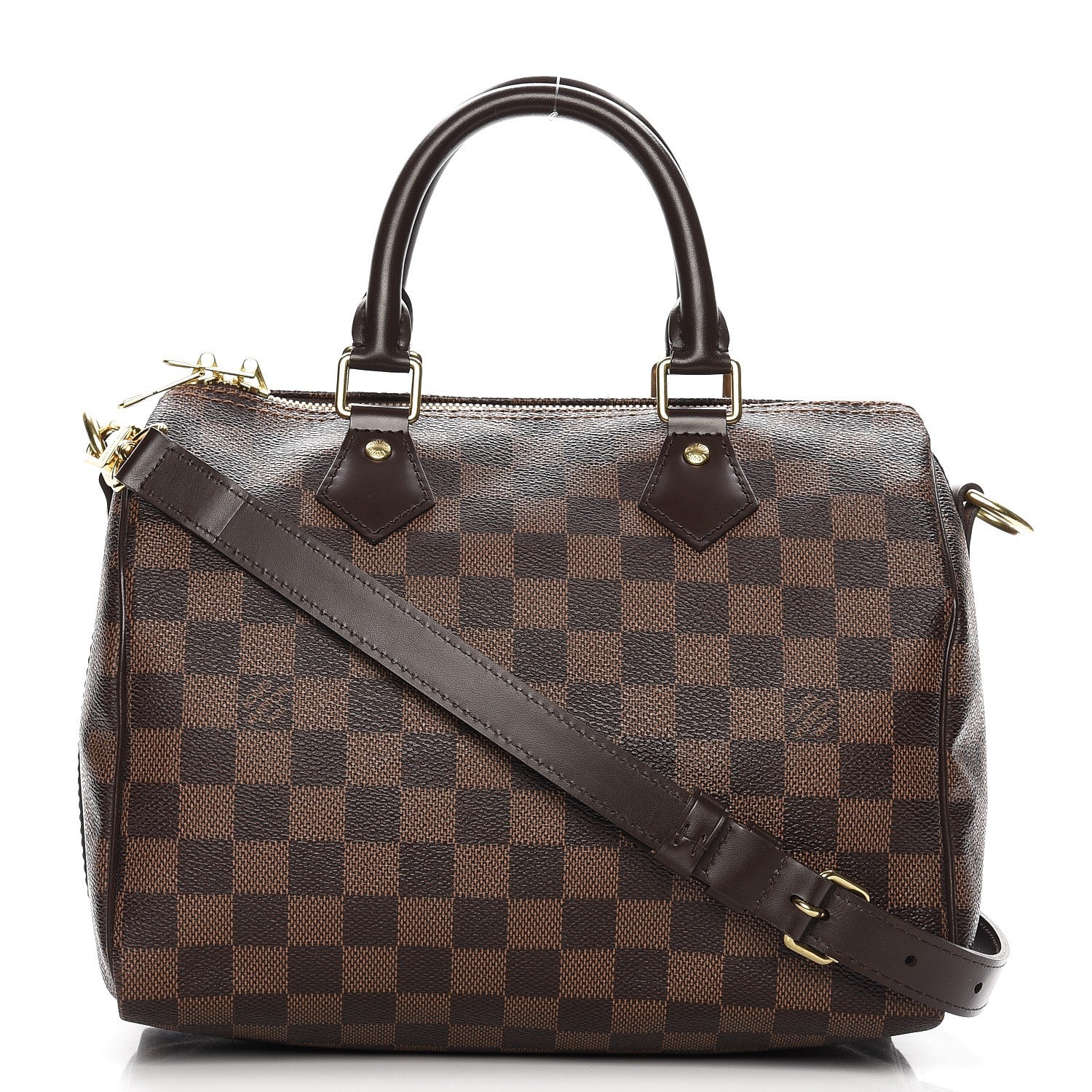 Louis Vuitton Damier Ebene Speedy Bandouliere 25 1 of 8