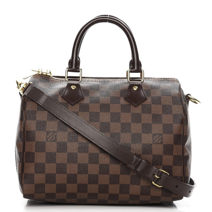 Louis Vuitton Damier Ebene Speedy Bandouliere 25 1 of 8