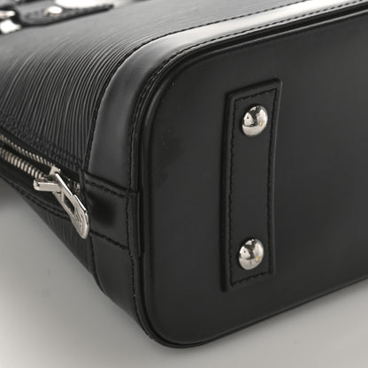 Louis Vuitton Epi Alma BB Black 7 of 8