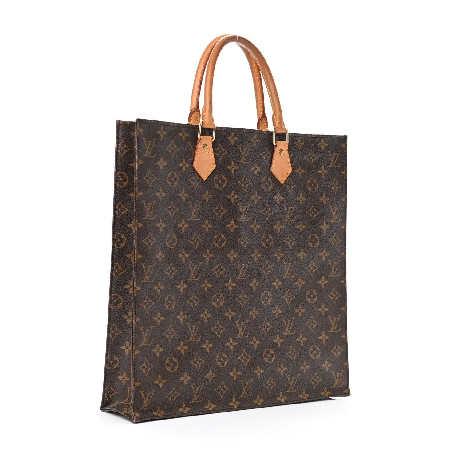 Louis Vuitton Monogram Sac Plat 3 of 13