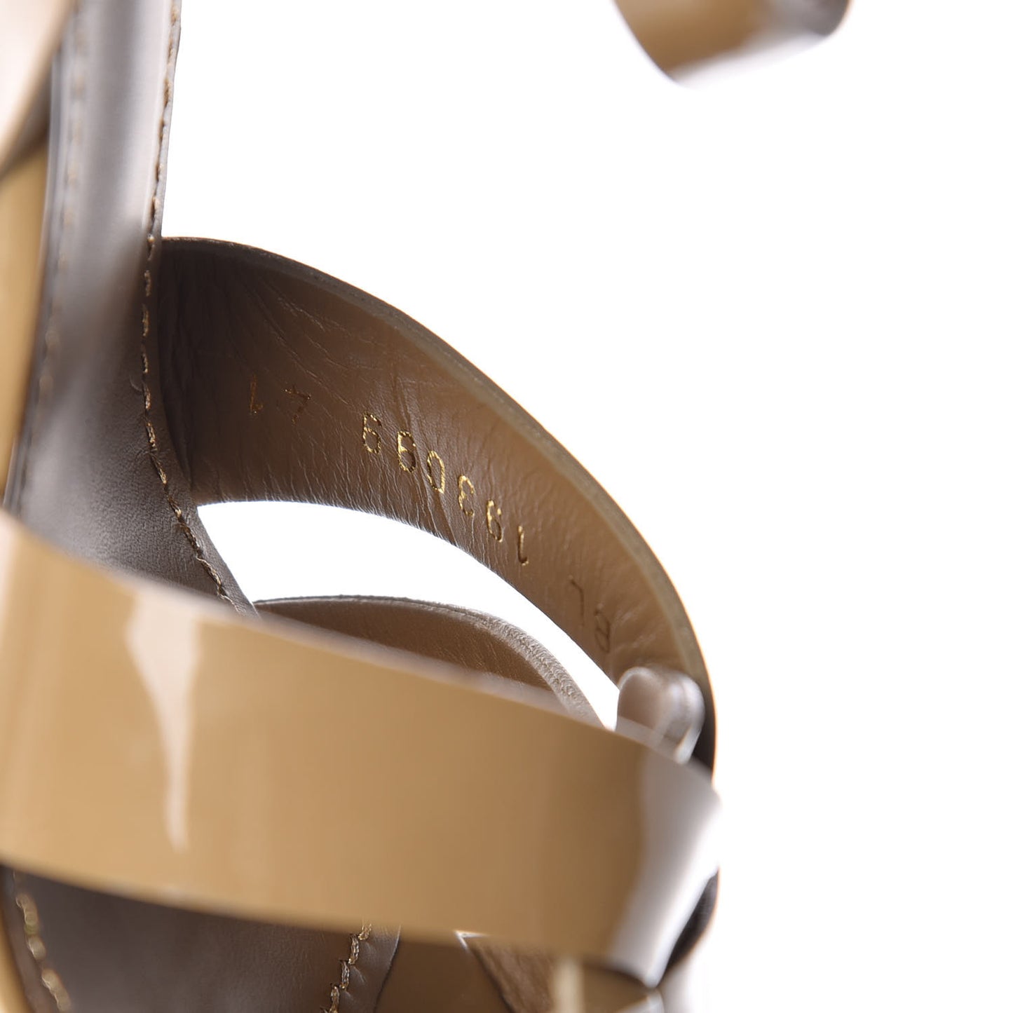 Patent Tribute 75 Platform Sandals 41 Camel