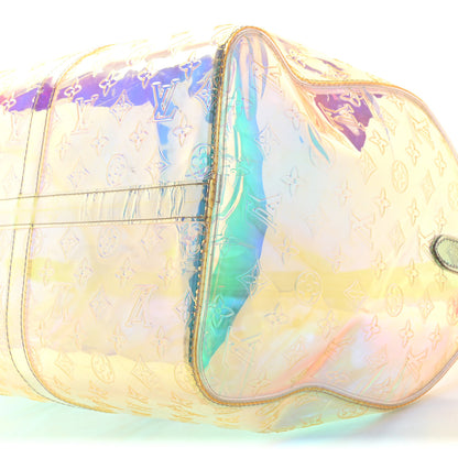 Louis Vuitton PVC Monogram Keepall Bandouliere 50 Iridescent Prism 9 of 11