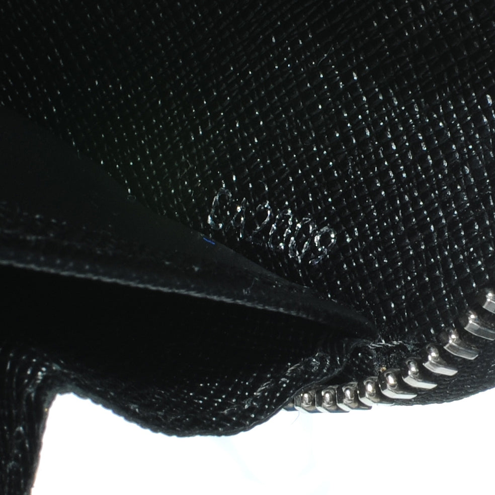 Louis Vuitton Epi Zippy Wallet Black 7 of 7