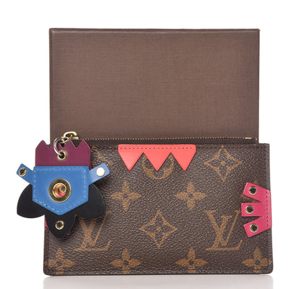 Louis Vuitton Monogram Totem Key Pouch Flamingo 10 of 10