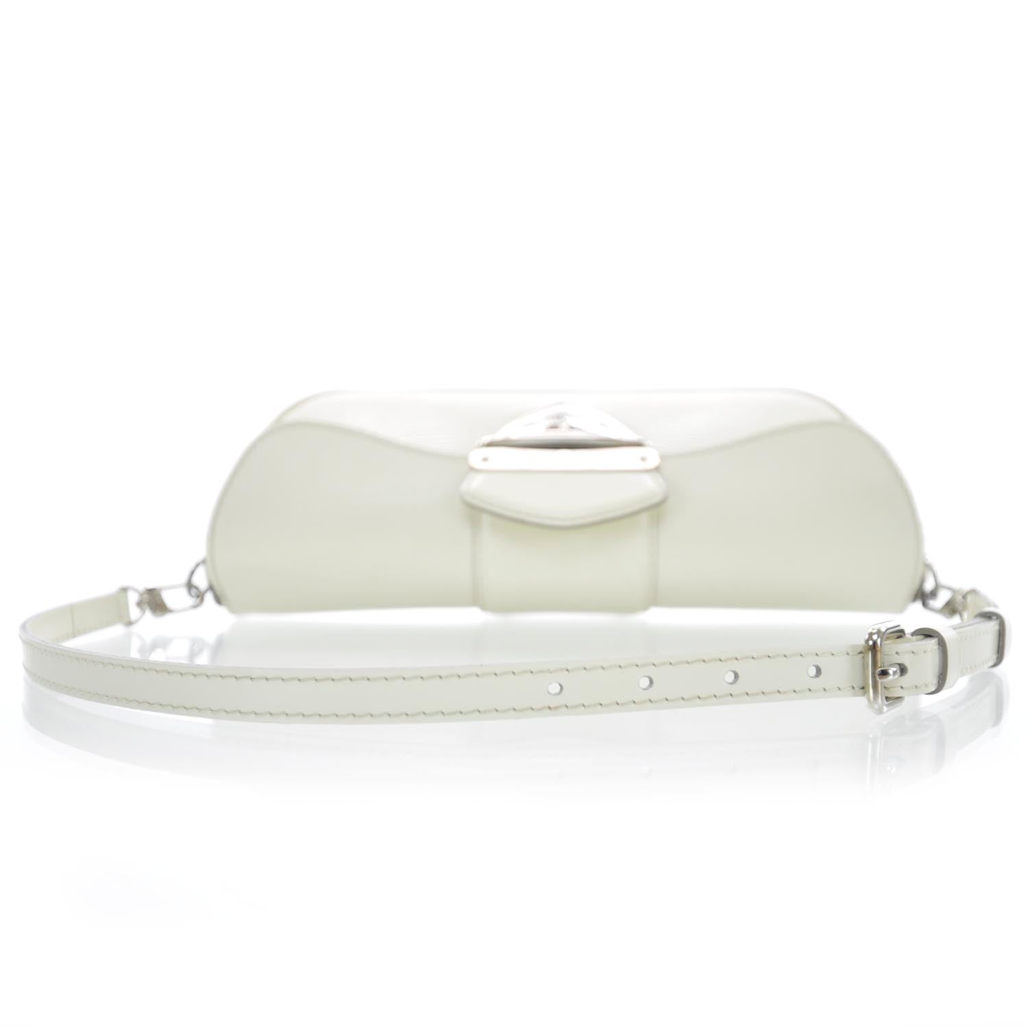 Louis Vuitton Epi Montaigne Clutch Ivory 5 of 10