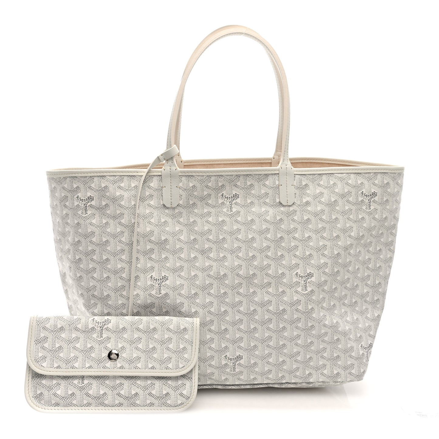 Goyardine Saint Louis PM White