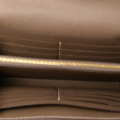 Hermes Epsom Kelly Longue Wallet Etoupe 5 of 8