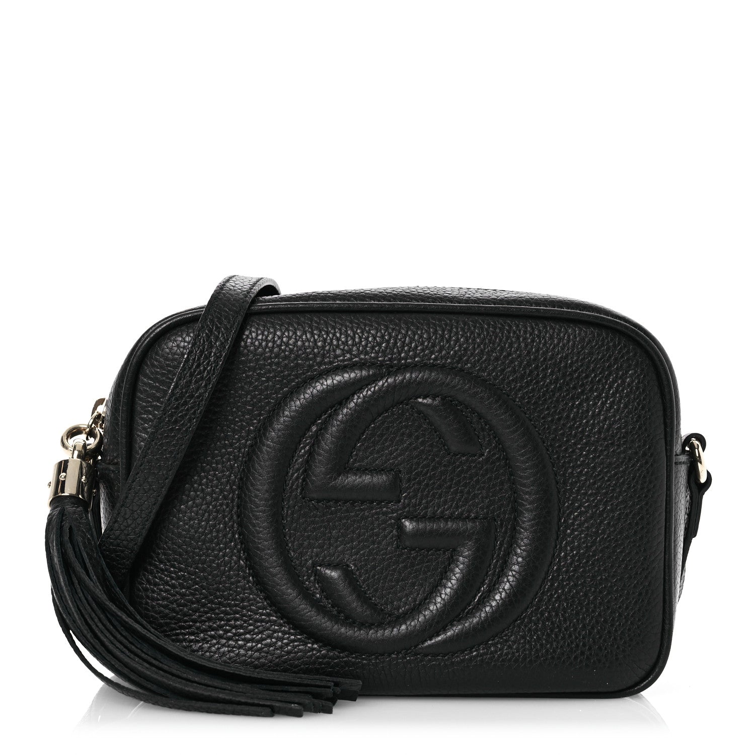 Gucci Pebbled Calfskin Small Soho Disco Bag Black 1 of 12