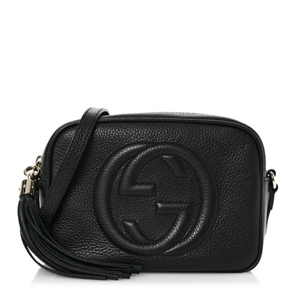 Gucci Pebbled Calfskin Small Soho Disco Bag Black 1 of 12