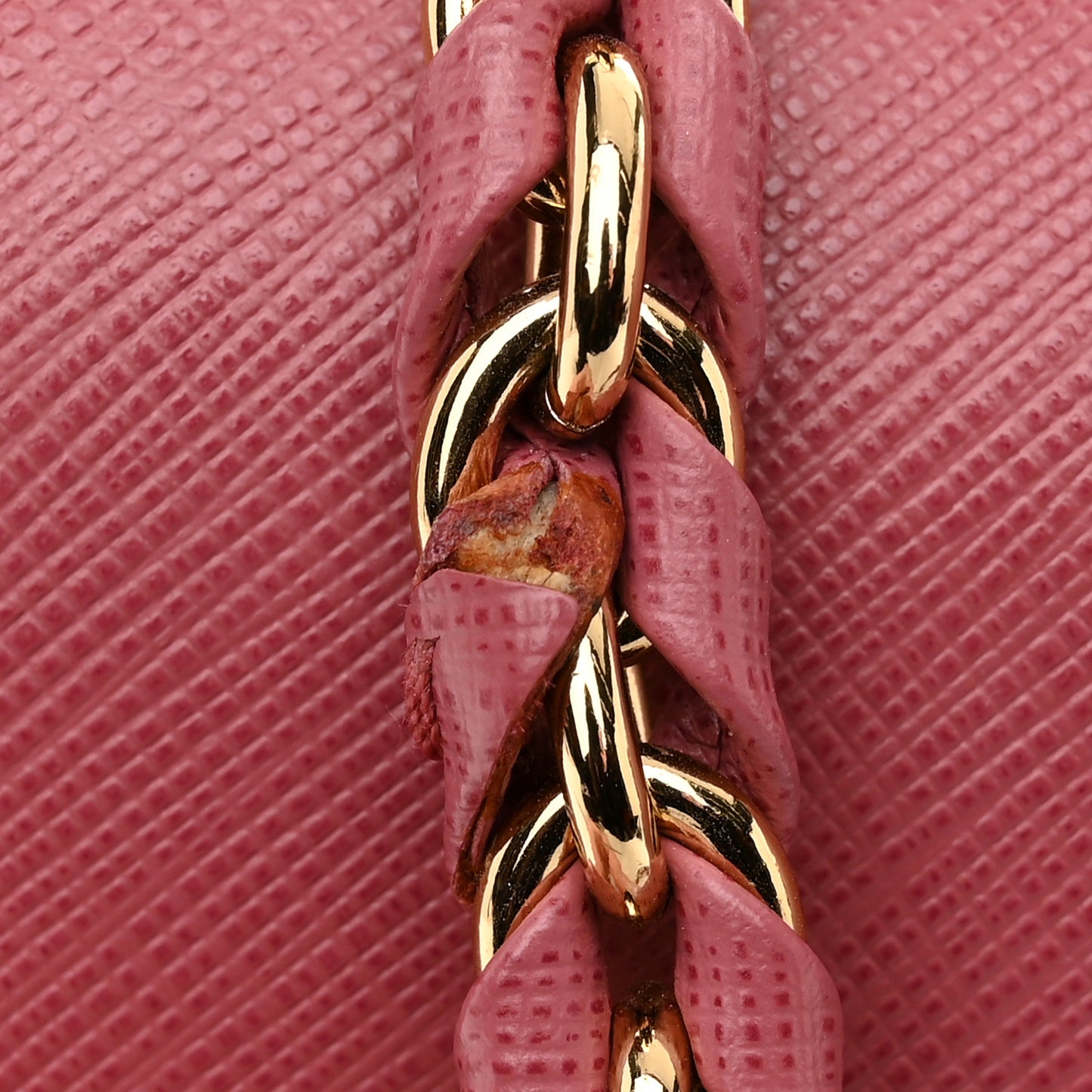 Printed Calfskin Ginny Shoulder Bag Griotte