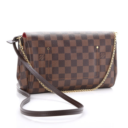 Louis Vuitton Damier Ebene Favorite MM 3 of 9