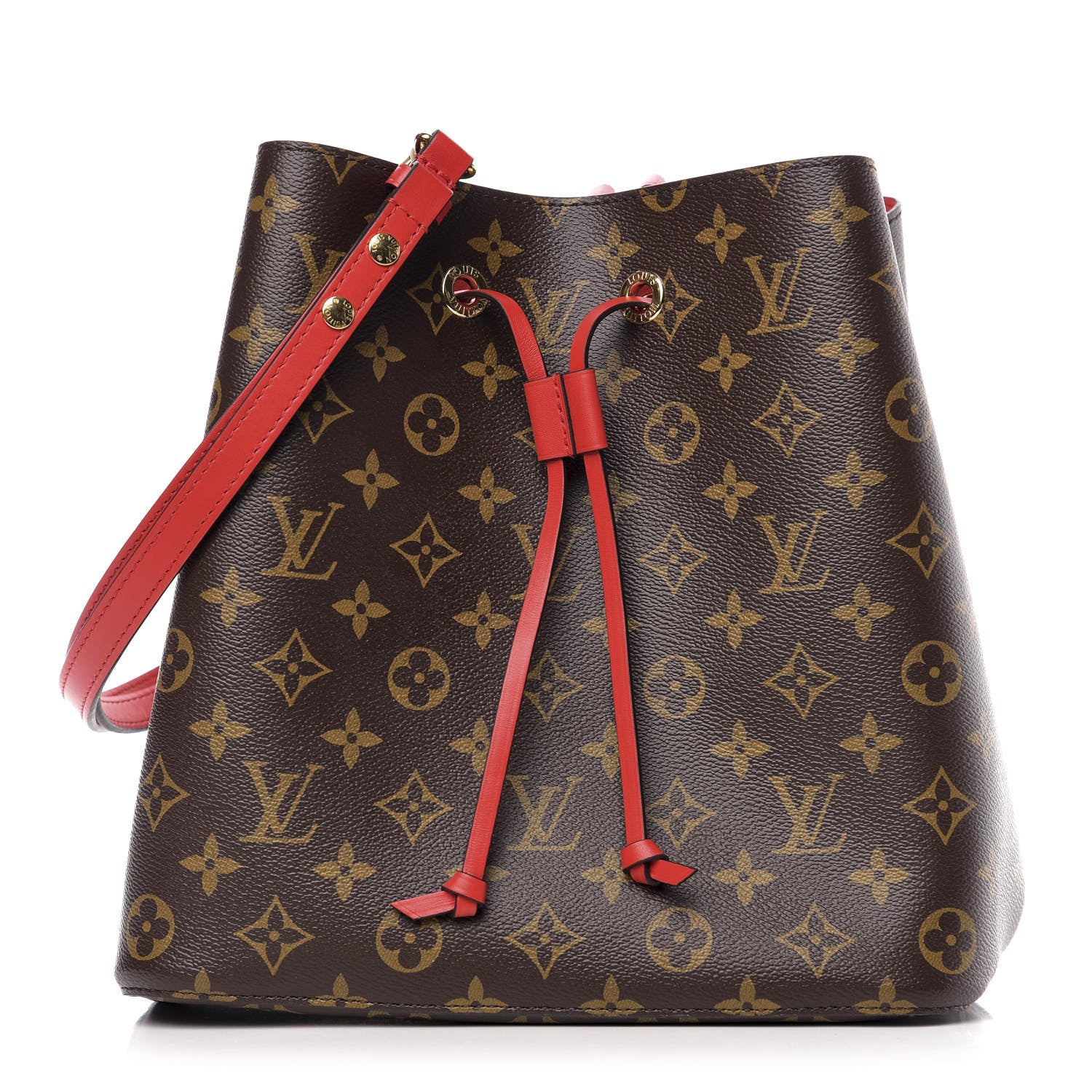 Louis Vuitton Monogram Neonoe MM Coquelicot 1 of 8