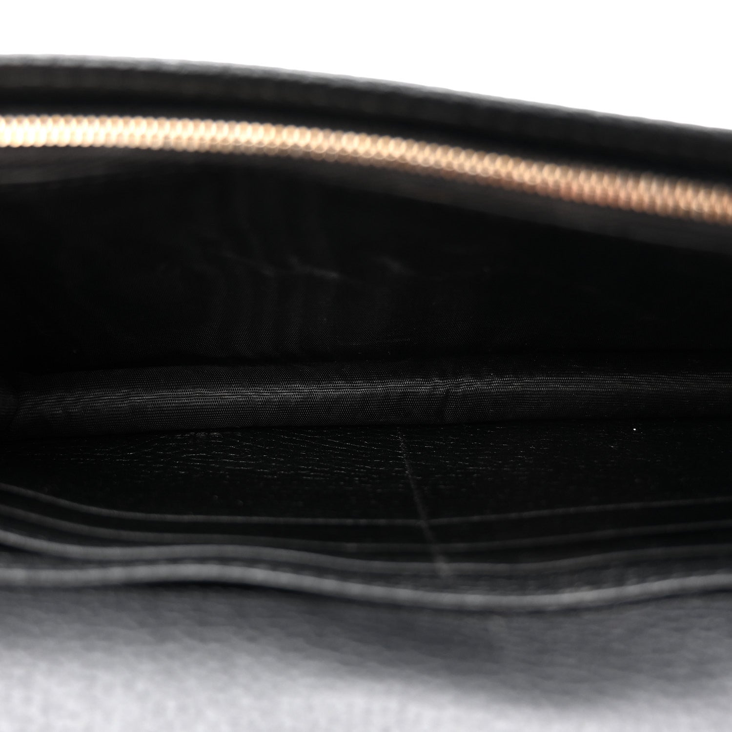 Gucci Pebbled Calfskin Soho Wallet On Chain Black 5 of 10