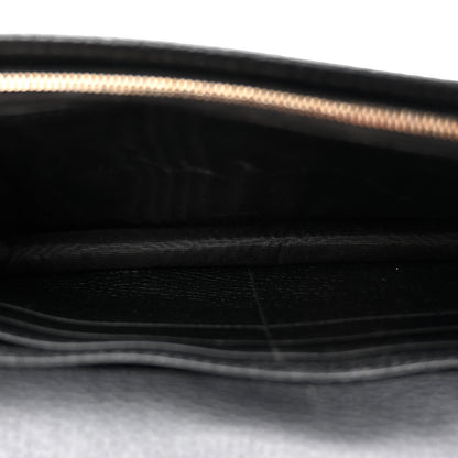Gucci Pebbled Calfskin Soho Wallet On Chain Black 5 of 10
