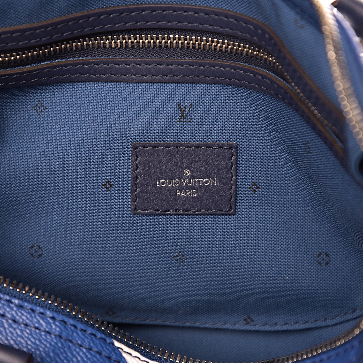 Louis Vuitton Monogram Escale Speedy Bandouliere 30 Blue 5 of 10