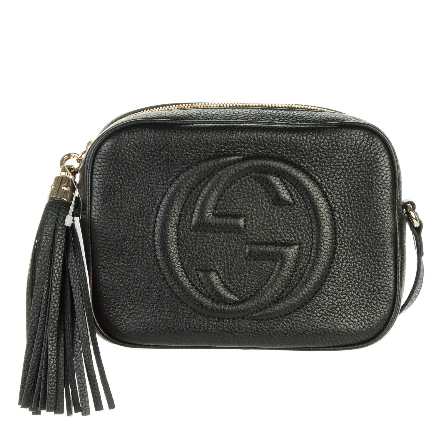 Gucci Pebbled Calfskin Small Soho Disco Bag Black 1 of 7