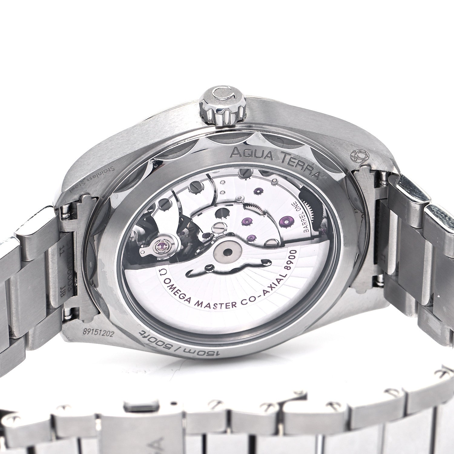 Omega Stainless Steel 41mm Seamaster Aqua Terra Co-Axial Automatic Watch Grey 220.10.41.21.06.001 4 of 4